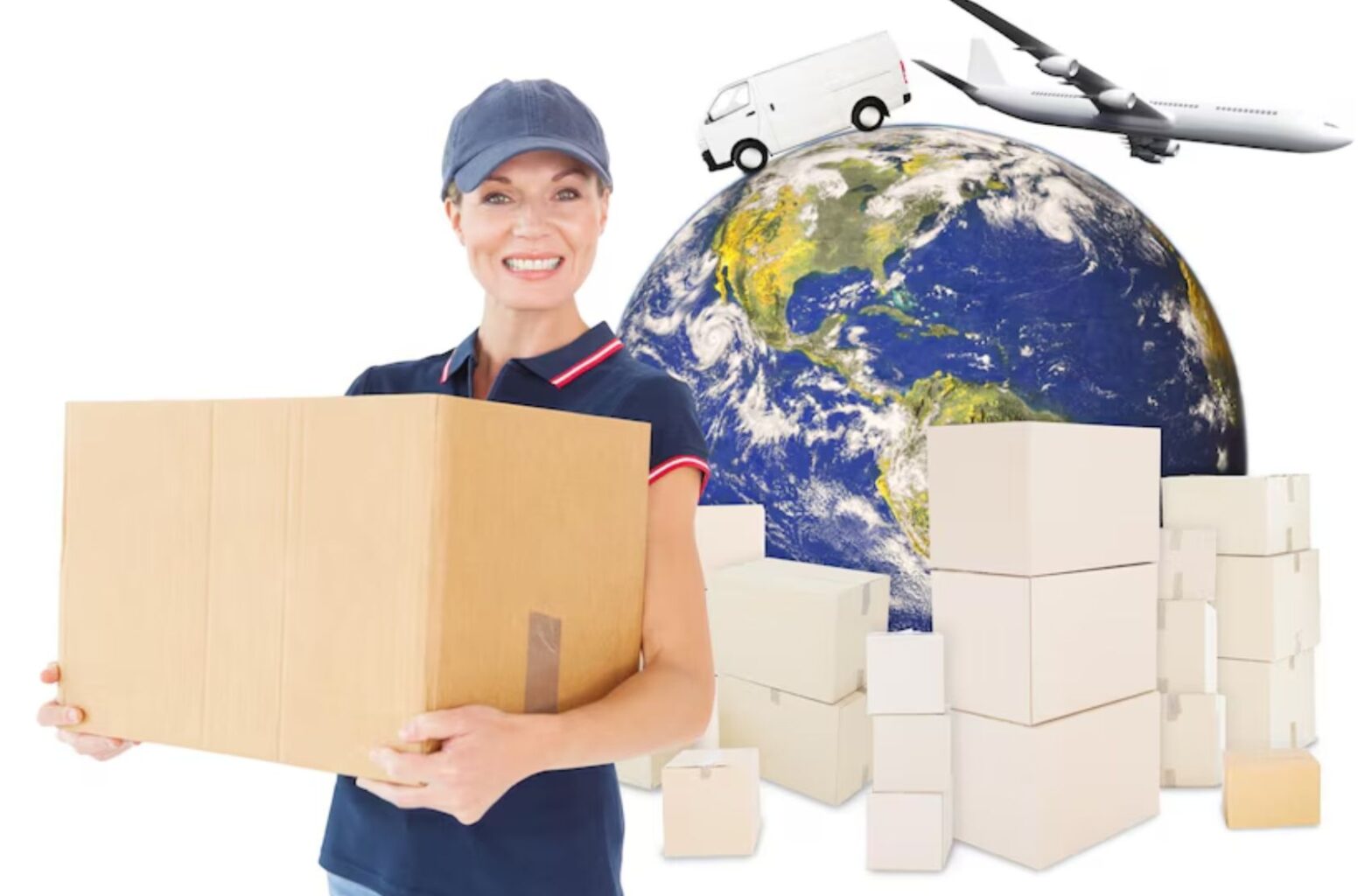 German shipping company offering cheap international shipping for products.