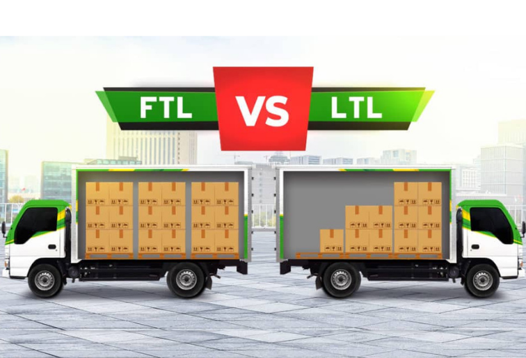 Comparison of FTL and LTL Shipping Costs